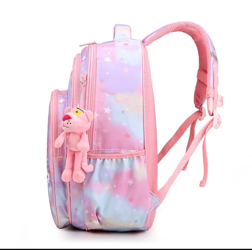 Hello Kitty Themed Pink Children School Bag Stylish Durable And Spacious Design For Daily School Use