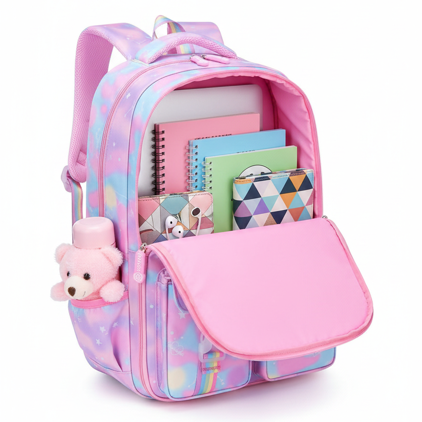 School Backpack for Daily Use – High Quality Durable Material with Multiple Pockets