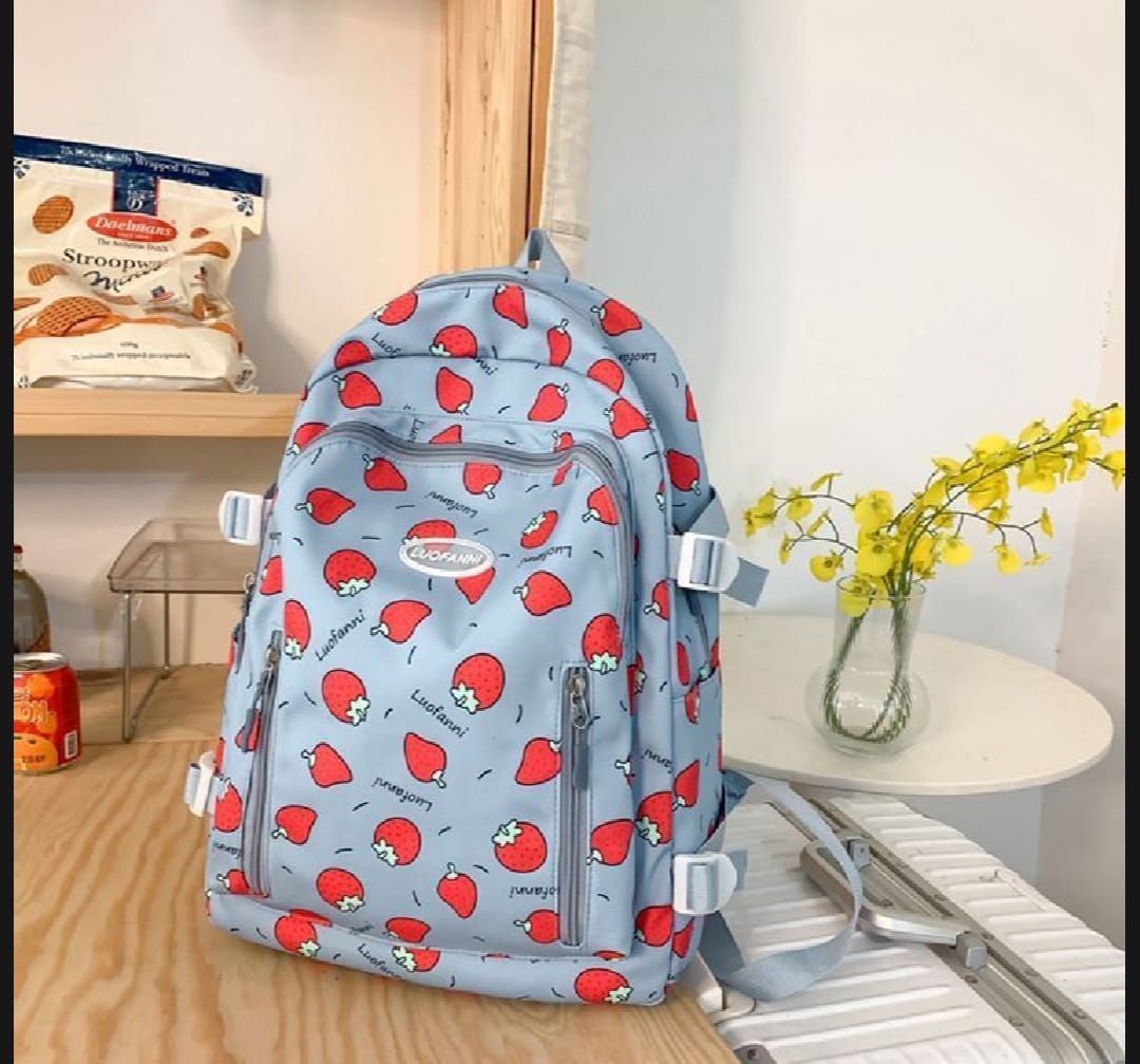 Korean Stylish Backpack for Girls | Cute & Trendy School, College & University Bag | Spacious, Lightweight & Durable Daily Backpack