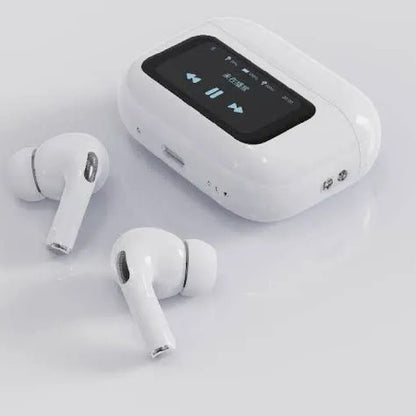 Airpods Pro A9 ANC ENC Wireless Earbuds – Double Dark Noise Reduction, Battery Display & Touch Control