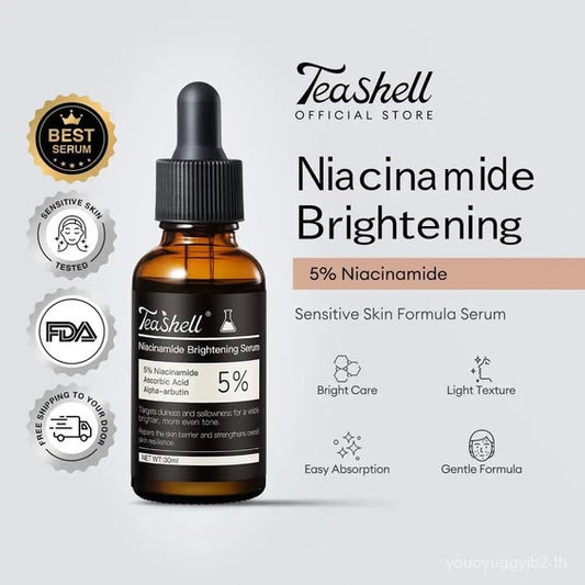 Teashell Niacinamide 5% Brightening Serum with Alpha-Arbutin Pakistan COD